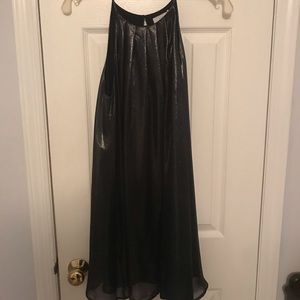 metallic dress